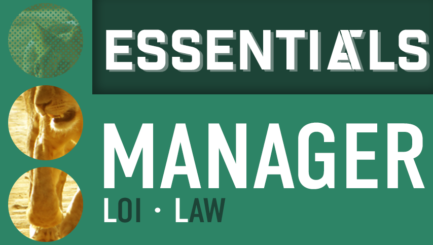 Essential Manager-Law ESS-MANLAW